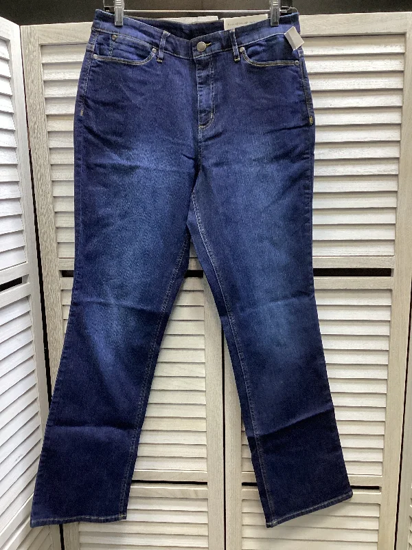 Jeans Boot Cut By Christopher And Banks In Blue Denim, Size: 8