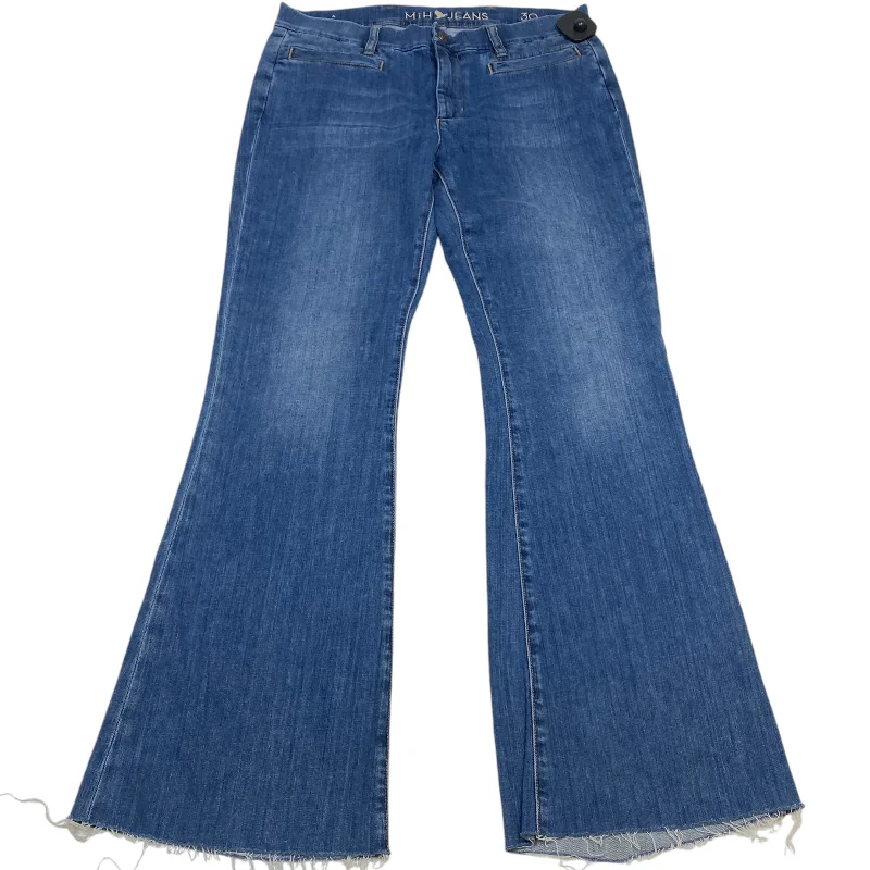 Jeans Flared By Mih Jeans In Blue Denim, Size: 10