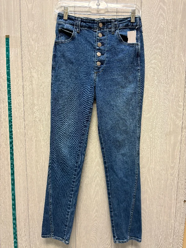 Jeans Skinny By Amo In Blue Denim, Size: 4