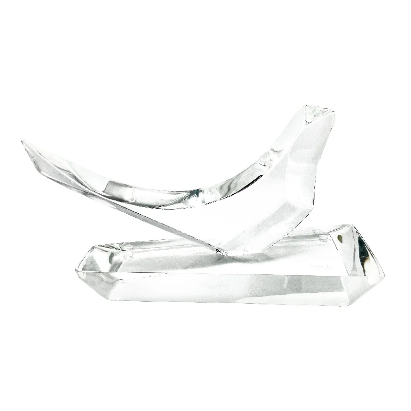 Acrylic Bird Sculpture Signed