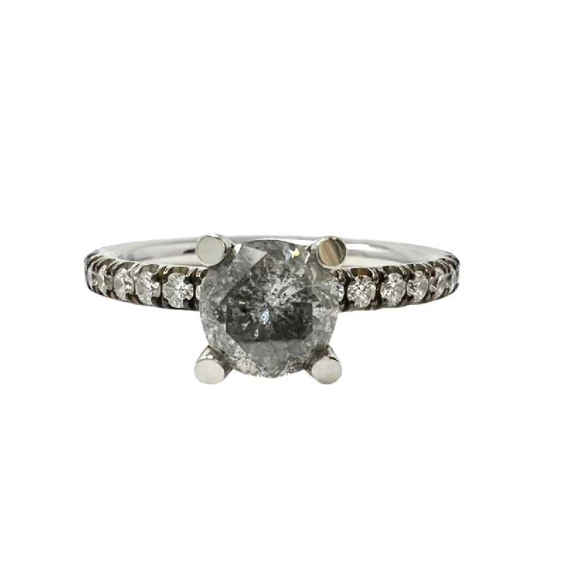 Spinelli Kilcollin 18K White Gold Solitaire Diamond Ring