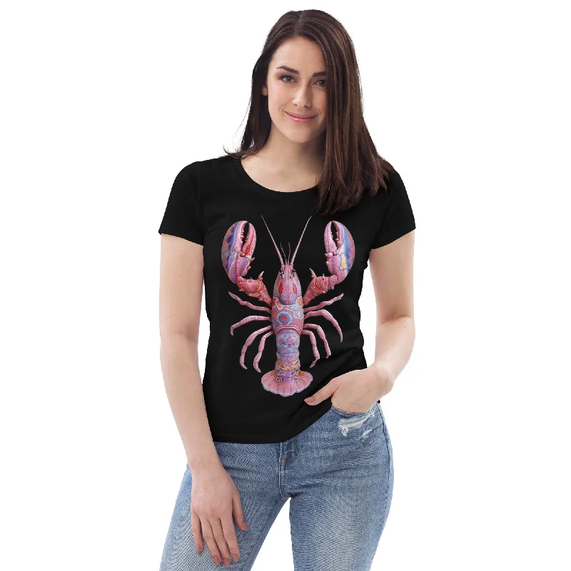 Women's EcoLuxe Lobster Fitted Tee - Brittany