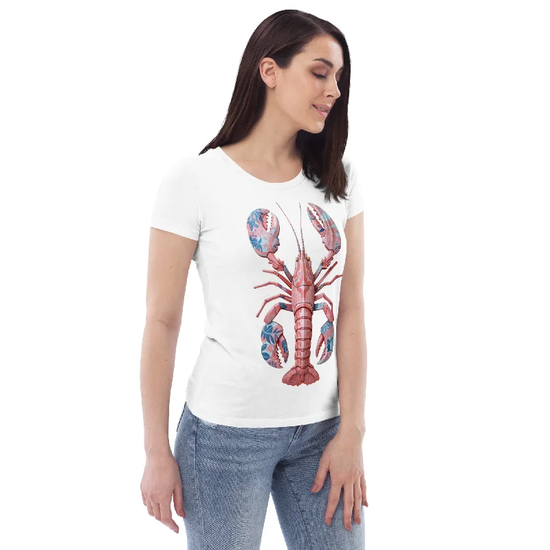 Women's EcoLuxe Lobster Fitted Tee - Freycinet Peninsula