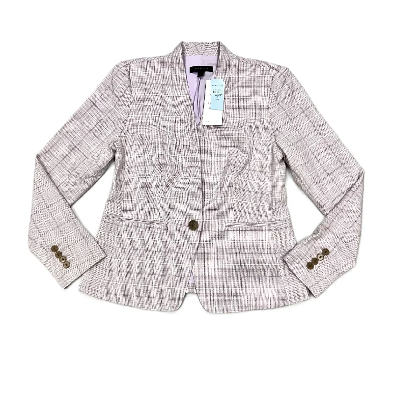 Blazer By Ann Taylor In Purple, Size: XSp