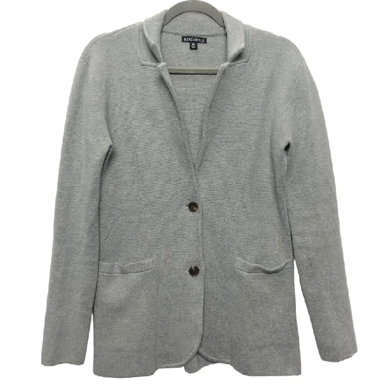 Blazer By J. Crew In Grey, Size: Xs