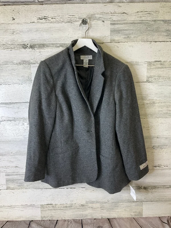 Blazer By Sag Harbor In Grey, Size: Xl