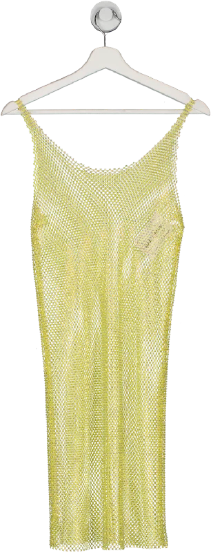 Santa Brands Yellow Golden Banana Sydney Mini Dress UK XS/S