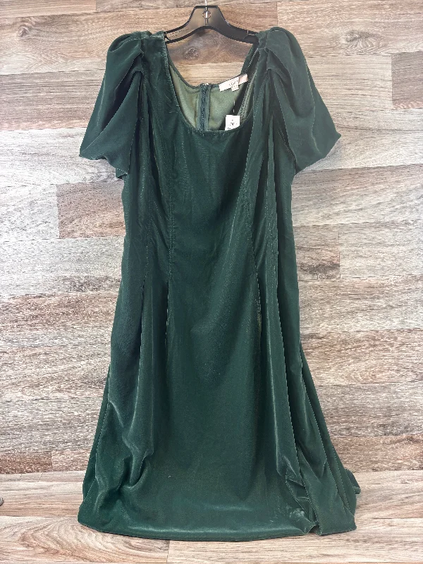 Dress Casual Maxi By Loft In Green, Size: Xl