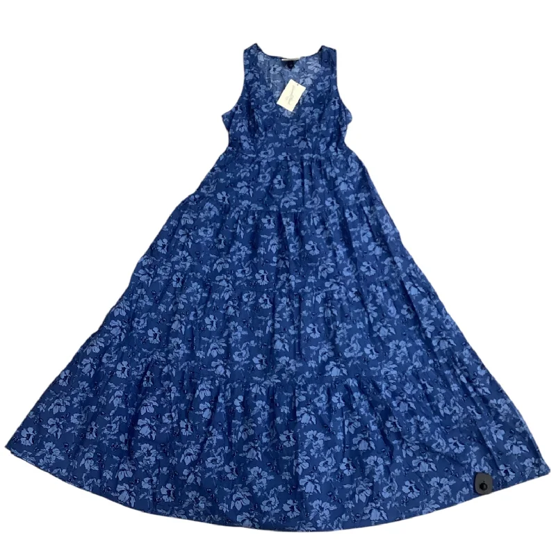 Dress Casual Maxi By Universal Thread In Blue, Size: S