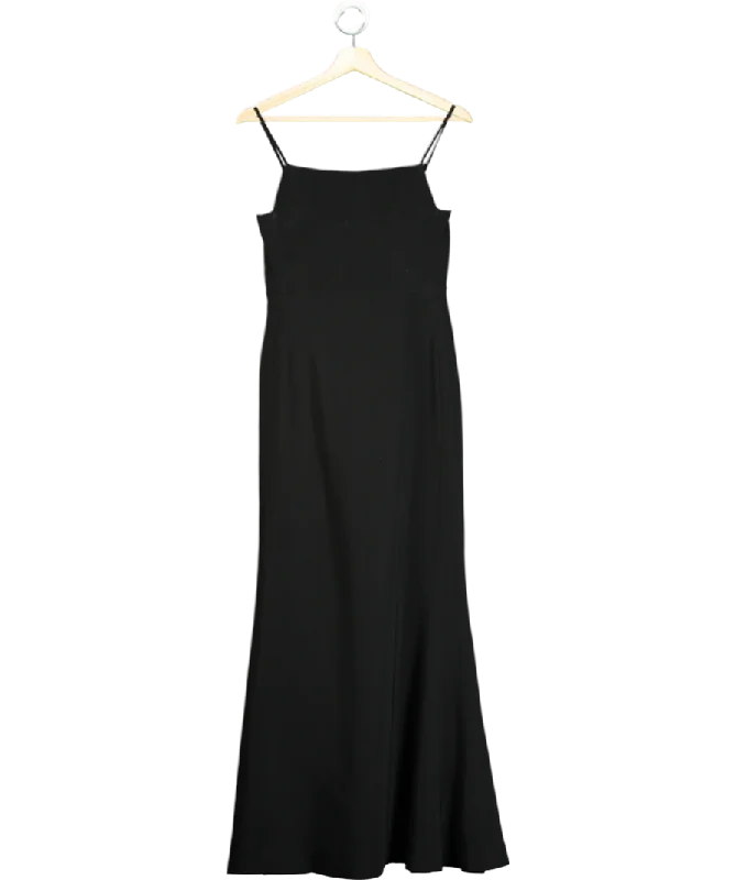 Karen Millen Black Sleeveless Maxi Dress UK 6