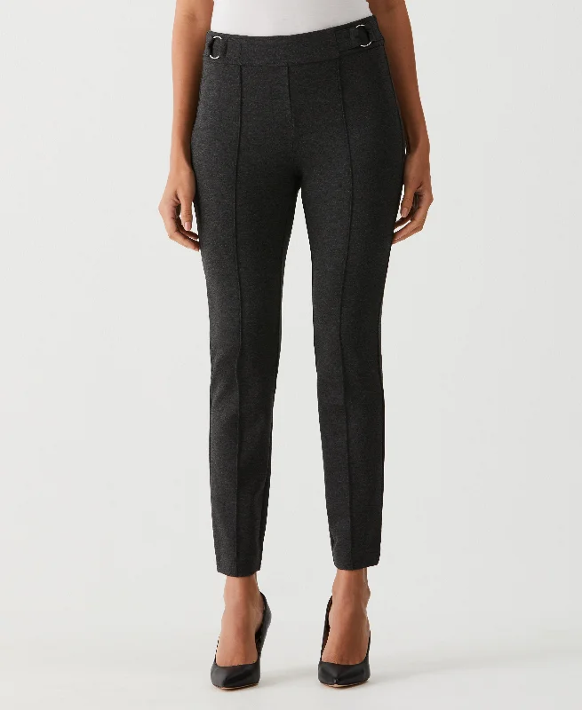 Slim Leg Ankle Pant with Hardware