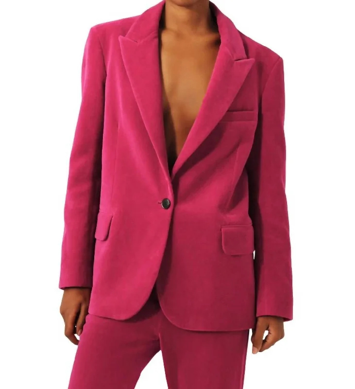 Boop Blazer In Pink