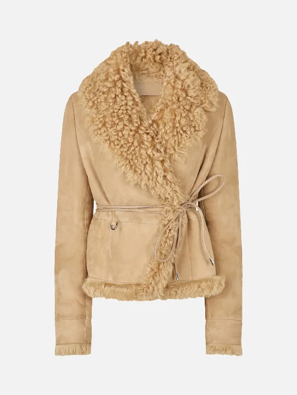 Moss Jacket in Light Beige