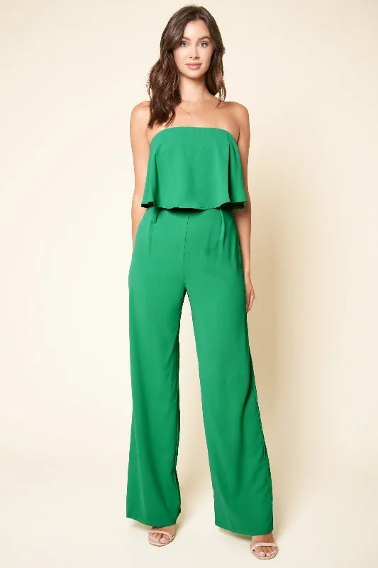 Elvie Strapless Jumpsuit