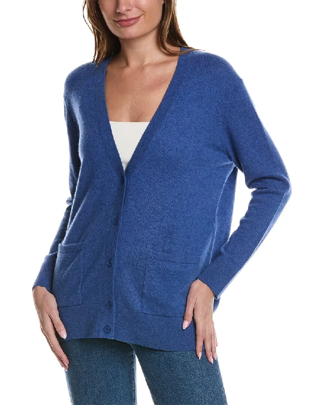 Forte Cashmere Boyfriend Cashmere Cardigan