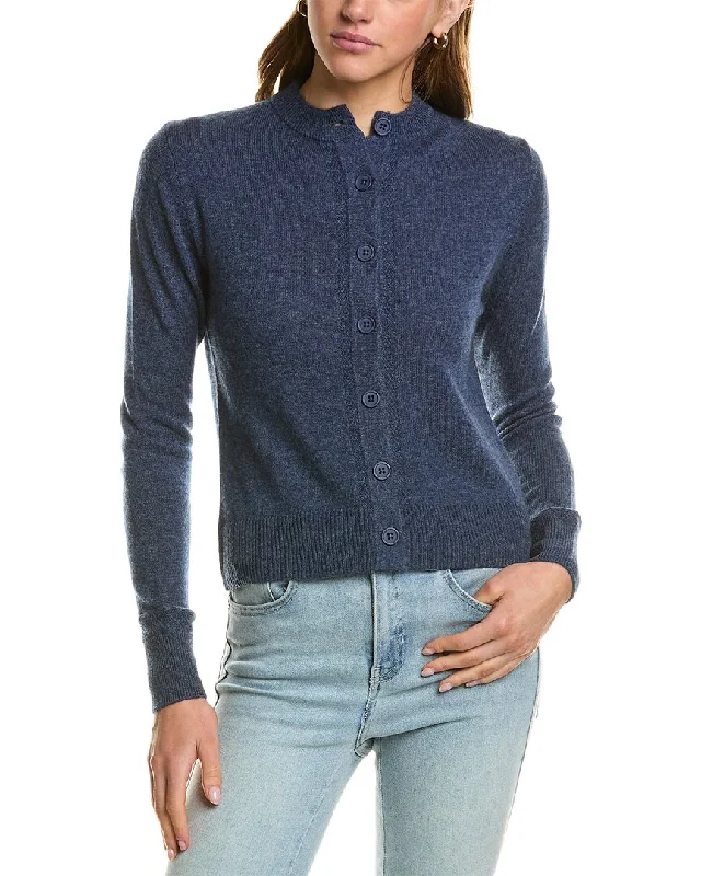 Hannah Rose Wool & Cashmere-Blend Cardigan