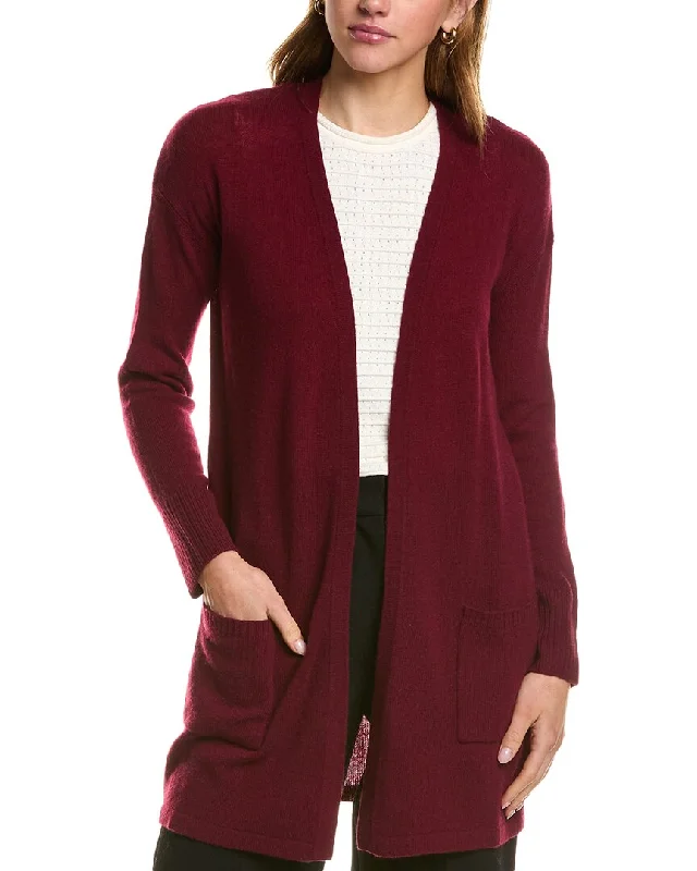 Hannah Rose Wool & Cashmere-Blend Cardigan