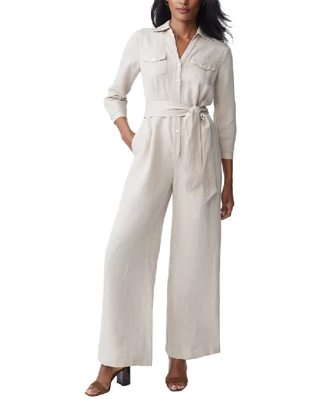 J.McLaughlin Ernst Linen-Blend Jumpsuit