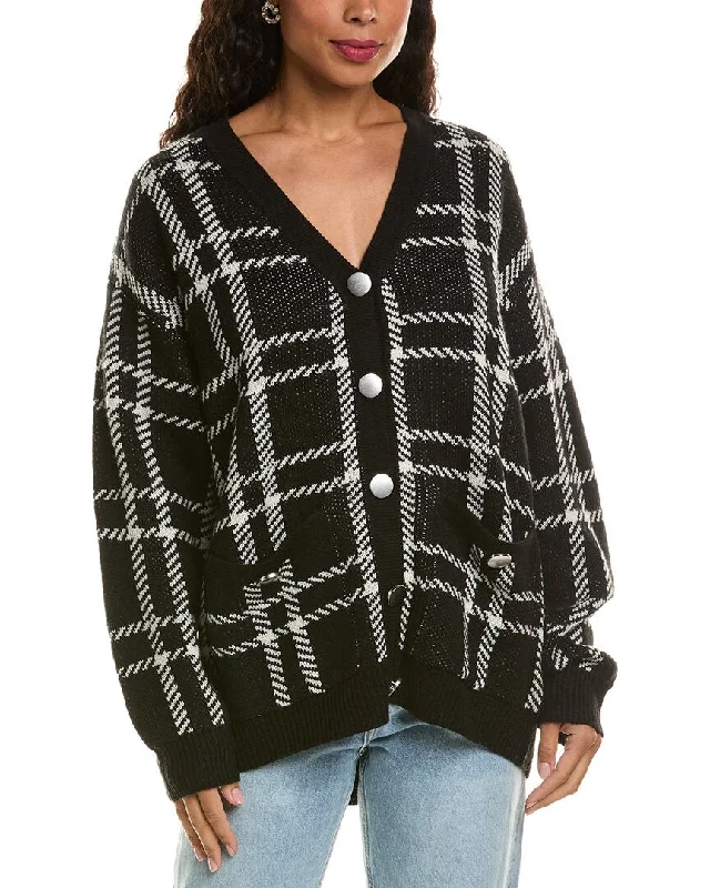 LaBiz Wool-Blend Cardigan