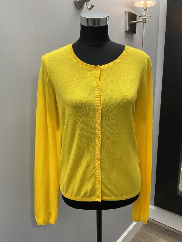 Summer Cardigan In Yellow